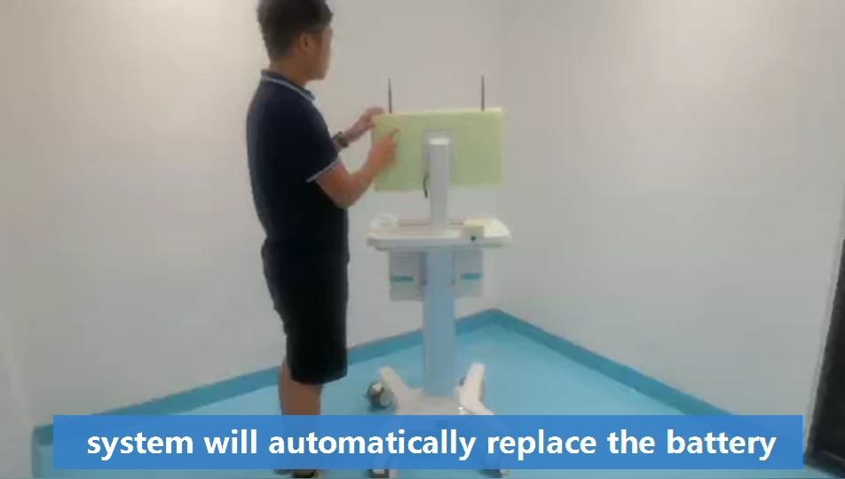 Automatic battery replacement