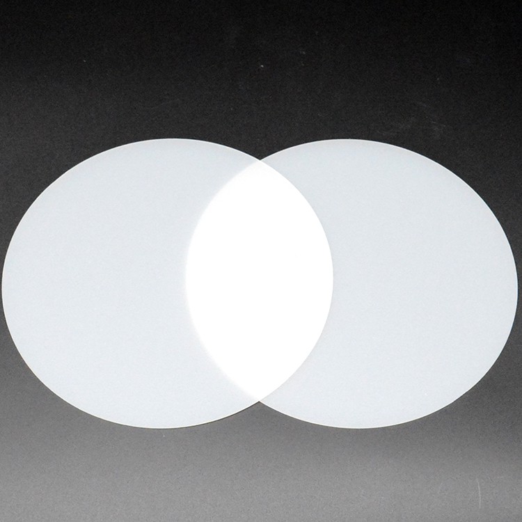 Plastic light diffuser panel