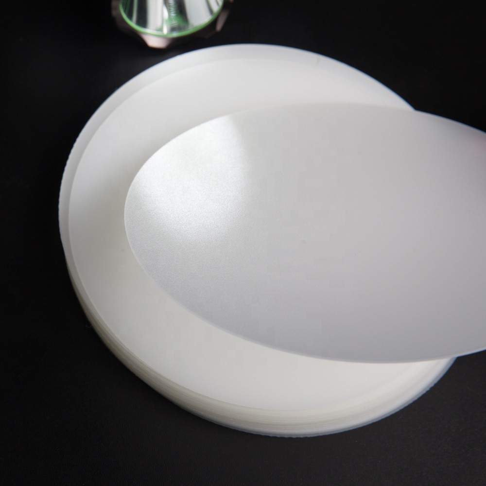Plastic sheet for led lighting