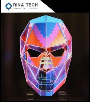 3D Mask Led skjár