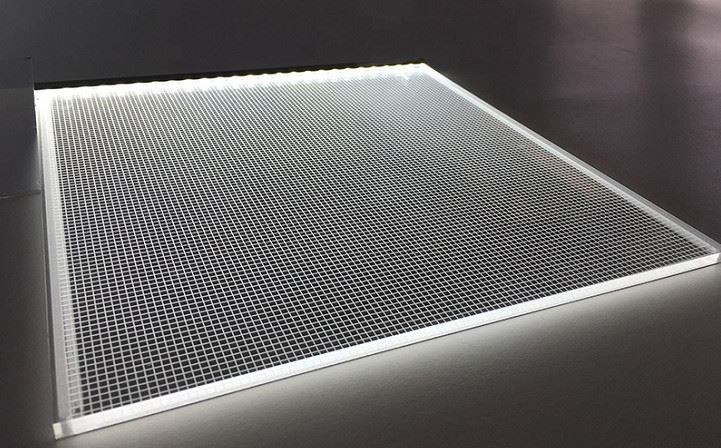 Edge Lit Light Guide Plate