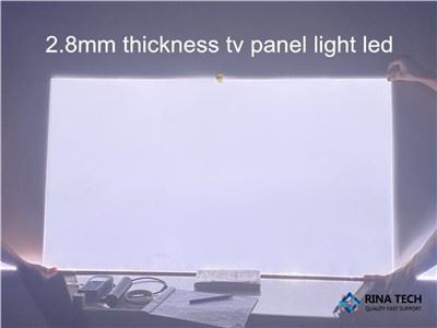 2,8 mm þykkt sjónvarpsborðsljós Led