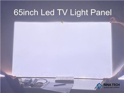 65 tommu LED sjónvarpsljósaborð