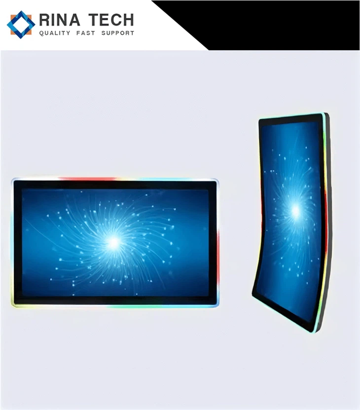 Curved Slot Machine Screen